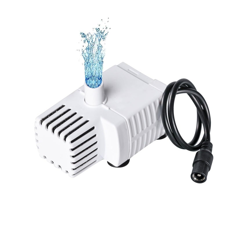 ORSDA Cat Water Fountain Pump for D30 / D60 Fountain, Water Pump Replacement No LED Light, Pet Water Fountain Motor Replacement for Stainless Steel Cat Dog Water Dispenser (Water Pump) - Image 1
